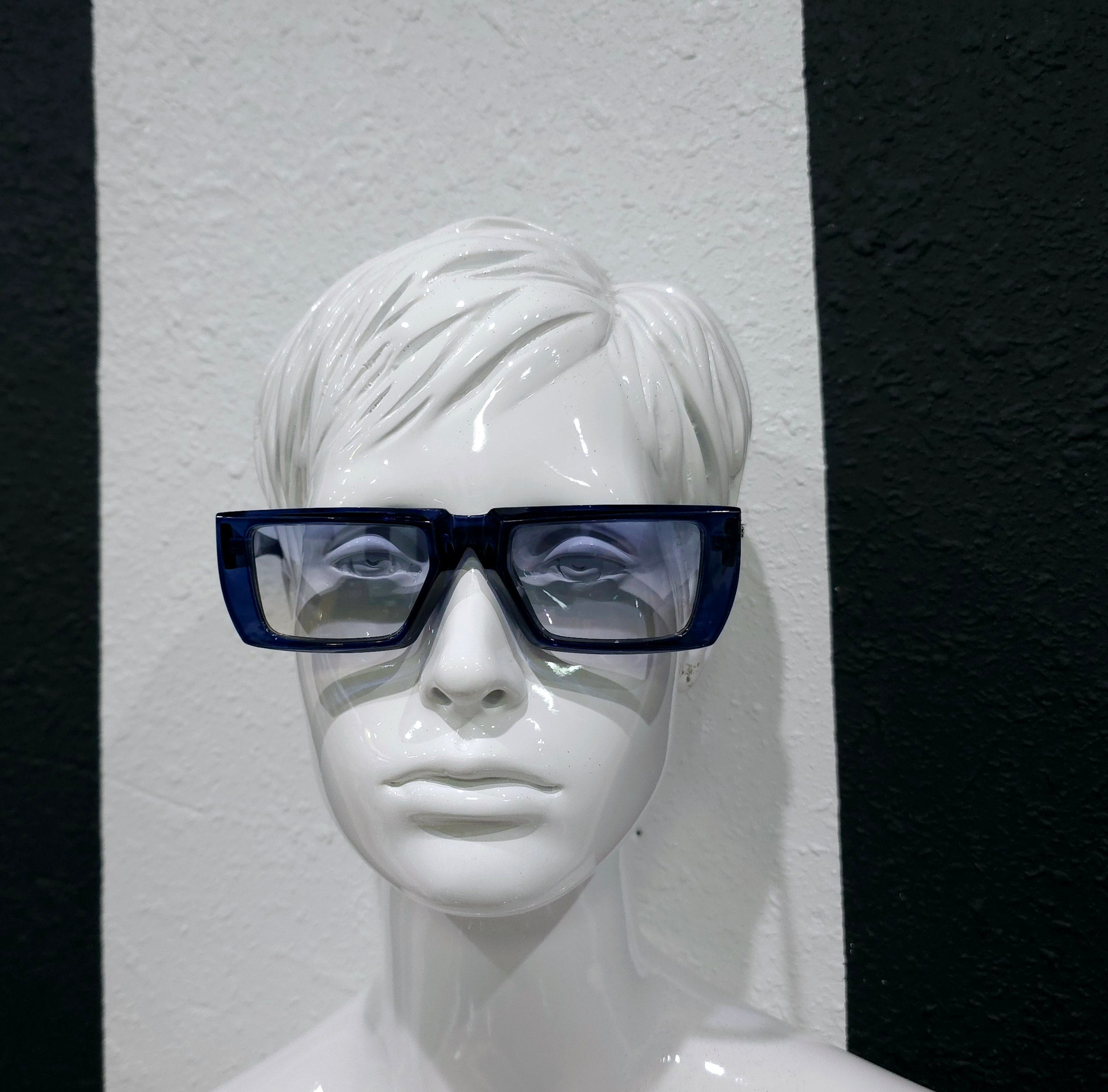 Shady lady dark blue sun glasses