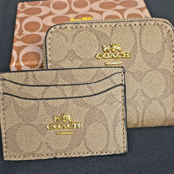 CC wallet (Khaki Brown)