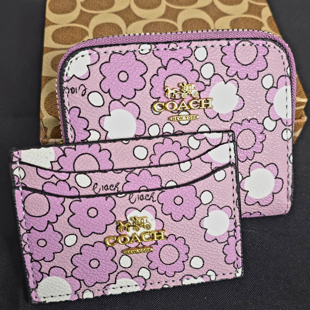 CC Wallet (Purple & White)